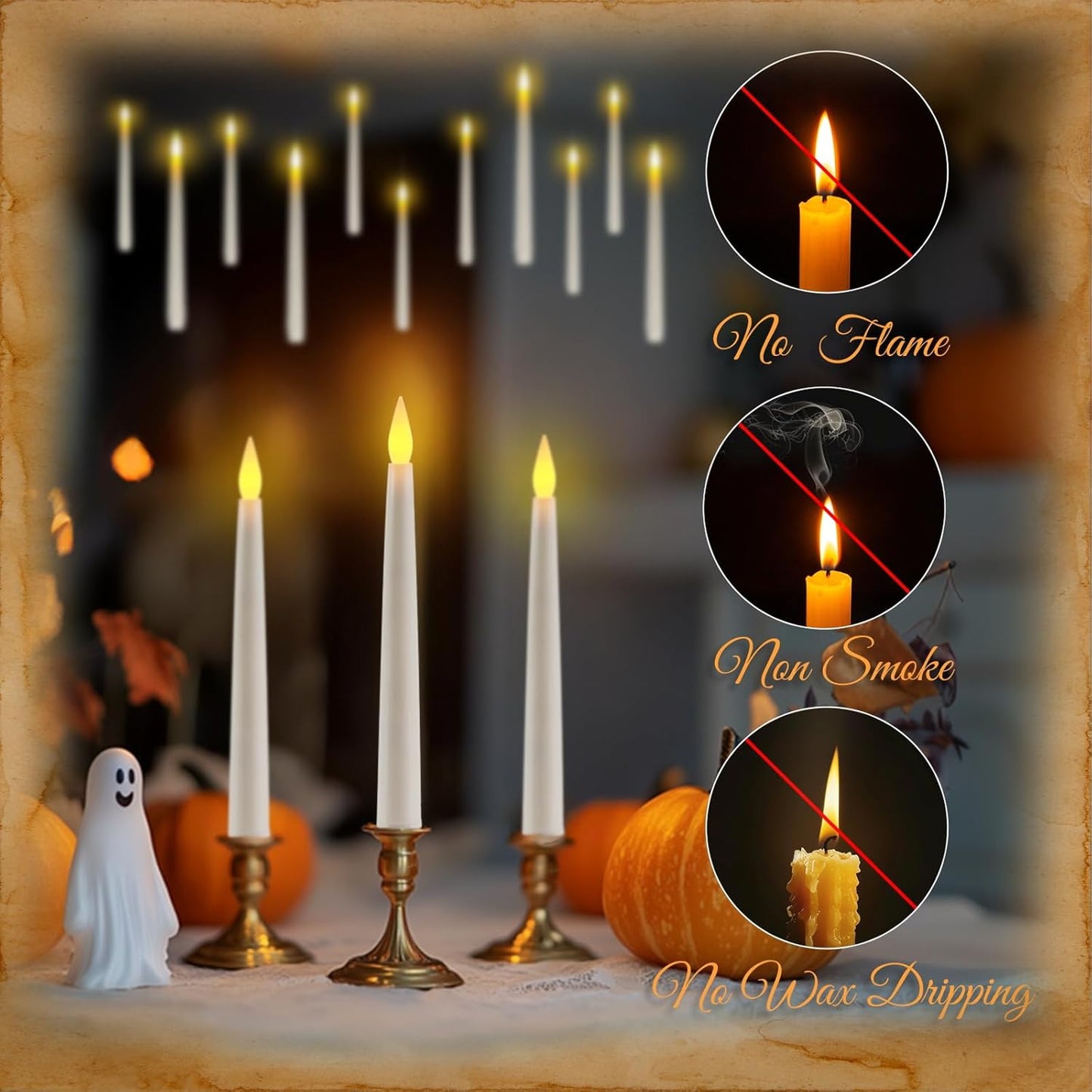 Floating Candles With Wand