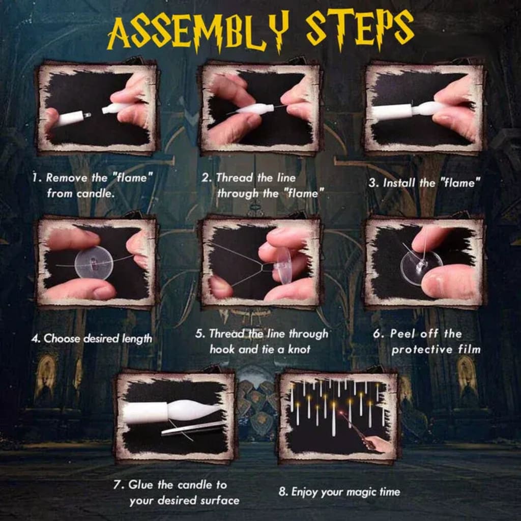 Floating Candles With Wand